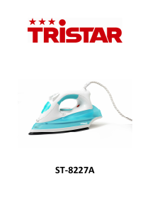 Manuál Tristar ST-8227 Žehlička