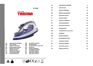 Kullanım kılavuzu Tristar ST-8235 Ütü