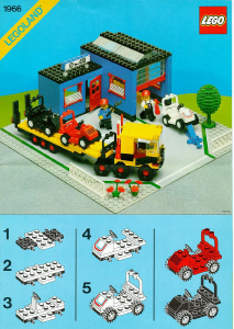 Handleiding Lego set 1966 Town Autogarage