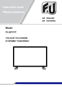 Εγχειρίδιο F&U FL32111T Τηλεόραση LED