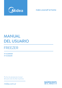 Manual de uso Midea FC-EC8SAR1 Congelador