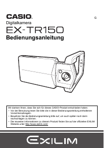Bedienungsanleitung Casio EX-TR1250 Digitalkamera