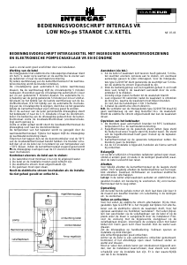 Handleiding Intergas G22EW CV-ketel