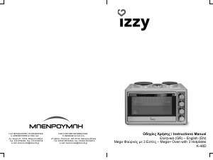 Handleiding Izzy K-48D Mega+ Oven