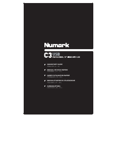 Manuale Numark C3USB Pannello di missaggio