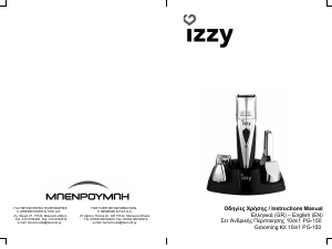 Manual Izzy PG-150 10in1 Beard Trimmer