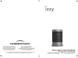 Manual Izzy IZ-9014 PTC Heater