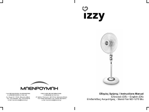 Manual Izzy ND-1270 Fan