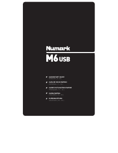 Manual Numark M6USB Mixing Console