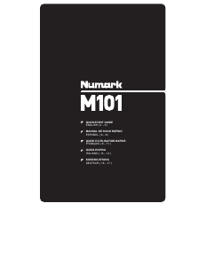 Manual de uso Numark M101 Mesa de mezcla