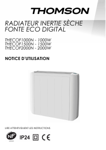 Mode d’emploi Thomson THECOF1500N Chauffage