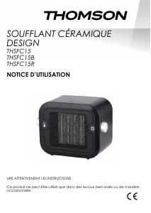 Mode d’emploi Thomson THSFC15R Chauffage