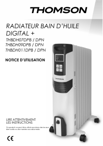 Manual Thomson THBDH011DPB Heater