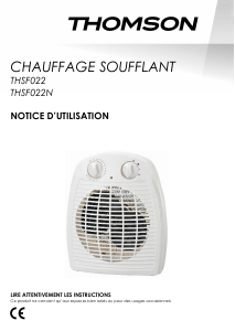 Manual Thomson THSF022N Heater