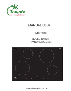 Manual Tomate TOM 04I-P Hob