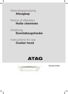 Manual ATAG WU9054TMM Cooker Hood