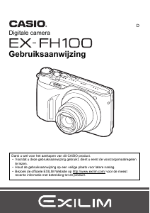 Handleiding Casio EX-FH100 Digitale camera