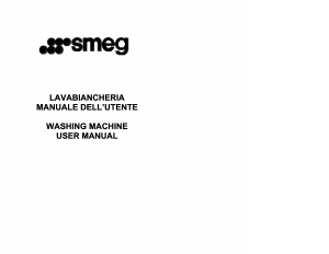Manual de uso Smeg SWM50T Lavadora