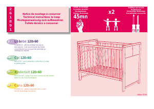 Manual Sauthon 261891 Cot