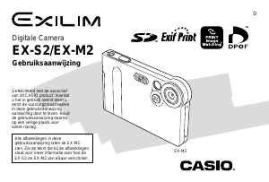 Handleiding Casio EX-M2 Digitale camera
