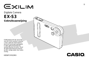 Handleiding Casio EX-S3 Digitale camera