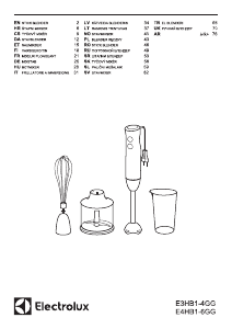 Bruksanvisning Electrolux E4HB1-6GG Elvisp