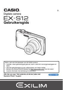 Handleiding Casio EX-S12 Digitale camera