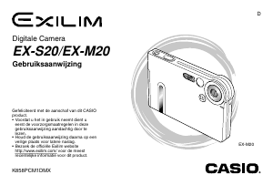 Handleiding Casio EX-S20 Digitale camera