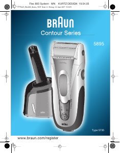 Manual Braun 5895 Contour Shaver