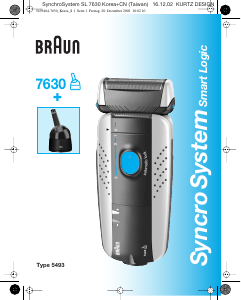 Manual Braun 7630 Shaver