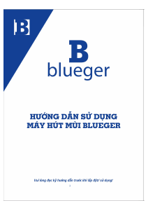 Hướng dẫn sử dụng Blueger B90E Mũ đầu bếp