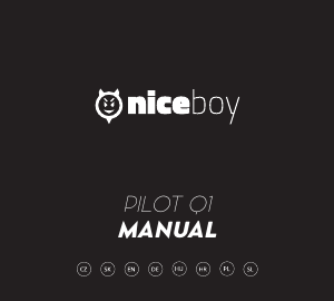 Manuál Niceboy Pilot Q1 Akční kamera