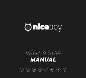 Manual Niceboy Vega 6 Star Action Camera