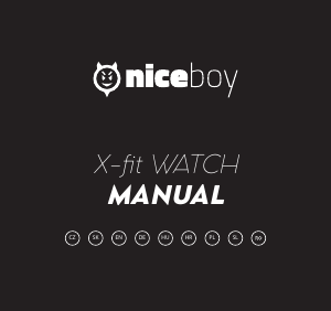 Instrukcja Niceboy X-Fit Watch Smartwatch