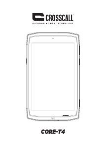 Manual Crosscall Core T4 Mobile Phone