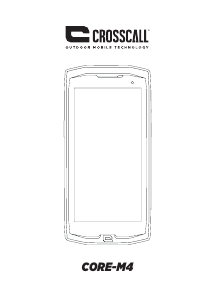 Priručnik Crosscall Core M4 Mobilni telefon