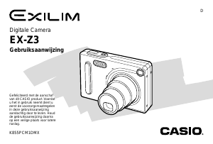 Handleiding Casio EX-Z3 Digitale camera