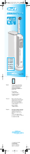 Manual Braun D 9535 Oral-B Advance Power Electric Toothbrush