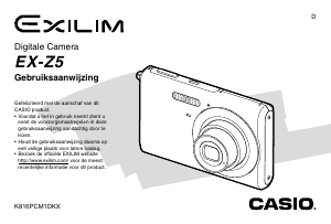Handleiding Casio EX-Z5 Digitale camera