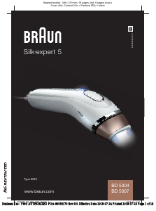 Manual Braun BD 5004 Silk-Expert 5 IPL Device