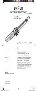 Handleiding Braun C 31 S Krultang