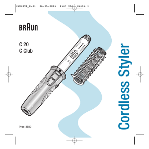 Bedienungsanleitung Braun C Club Lockenstab