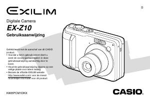 Handleiding Casio EX-Z10 Digitale camera