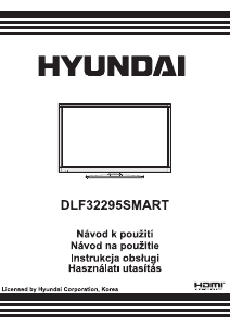Manuál Hyundai DLF32295SMART LED televize