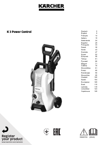 Manuale Kärcher K 3 Power Control Idropulitrice