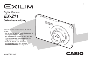 Handleiding Casio EX-Z11 Digitale camera