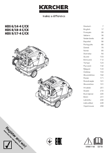 Manual de uso Kärcher HDS 8/18-4 C Limpiadora de alta presión