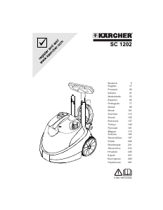 Priročnik Kärcher SC 1202 Parni čistilnik