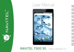 Manuál Navitel T500 3G Tablet