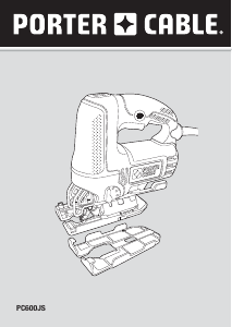 Bruksanvisning Porter-Cable PC600JS Sticksåg